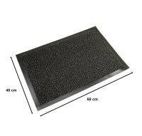 Schmutzfangmatte, 400 x 600 mm, anthrazit